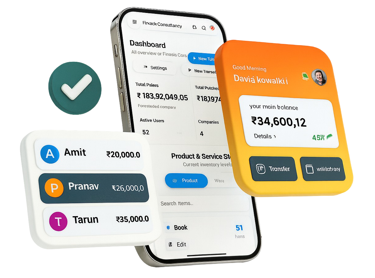 GST Billing Software Dashboard